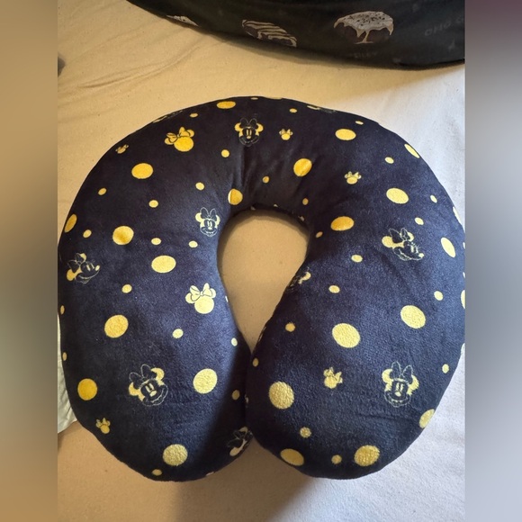 Other - Disney black and yellow Minnie Mouse design neck pillow